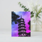 中国 広東 花塔 復古 ポストカード (スタンド正面)