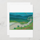 中国 招待状 (正面/裏面)