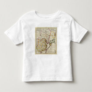 中国、日本の島の帝国 トドラーTシャツ