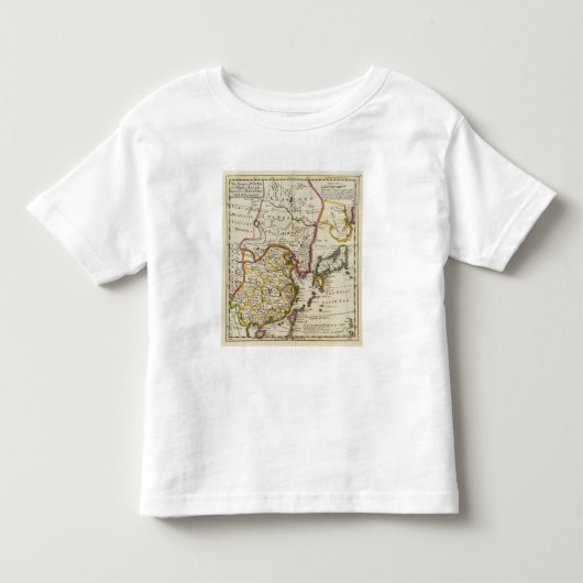 中国、日本の島の帝国 トドラーTシャツ (正面)