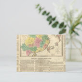 中国・日本アトラス地図 ポストカード (スタンド正面)