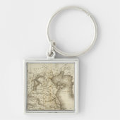 中国，日本 キーホルダー (正面)