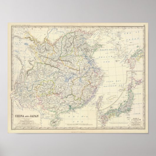 中国，日本 ポスター (正面)