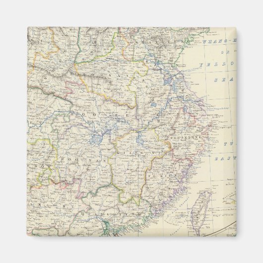 中国，日本 マグネット (正面)