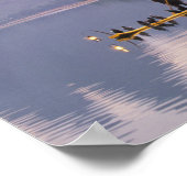 中国、李川。鵜独身のの漁師。 ポスター (角)