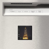 中国、桂林塔の夜(磁石) マグネット (インサイチュ (食洗機))
