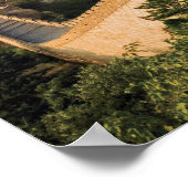 中国、淮楼郡日没オーバー ポスター (角)