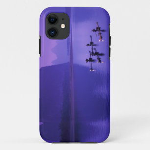 中国、灕江。鵜飼い漁師 iPhone 11 ケース