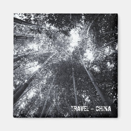 中国、竹林(冷蔵庫用マグネット) マグネット