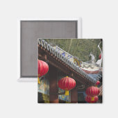 中国、重慶市、酆都。酆都鬼城 マグネット (正面/裏面)
