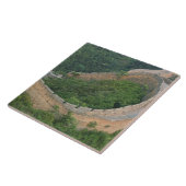 中国・金山嶺の万里の長城 タイル (側面)