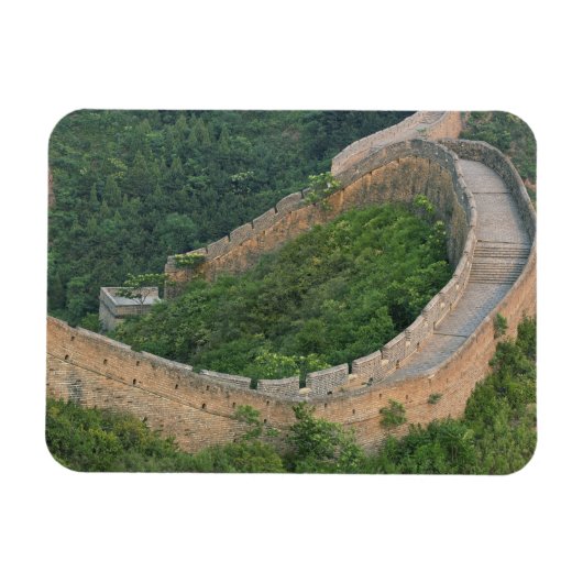 中国・金山嶺の万里の長城 マグネット (横)