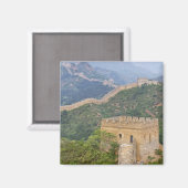 中国・金山嶺の万里の長城 2 マグネット (正面/裏面)