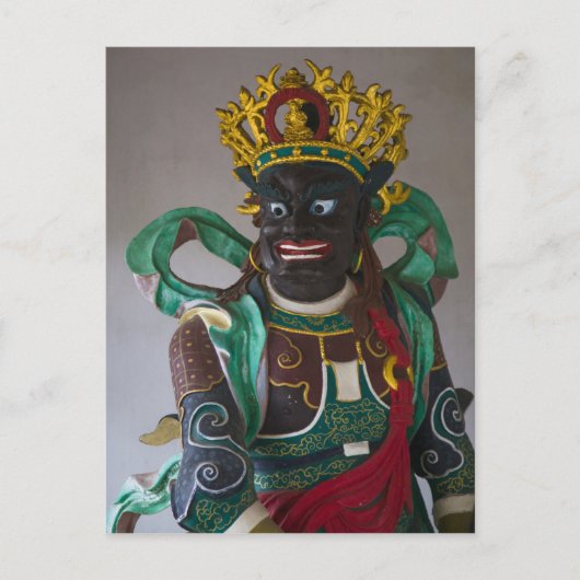 中国、雲南省、昆明。竹寺 ポストカード (正面)