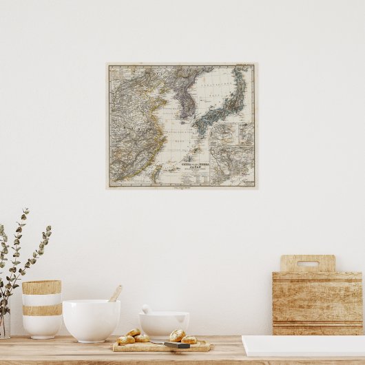 中国,韓国 ポスター (キッチン)