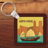 中国 |香港 キーホルダー (正面)
