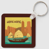 中国 |香港 キーホルダー (裏面)