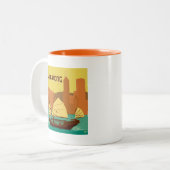 中国 |香港 ツートーンマグカップ (正面左)