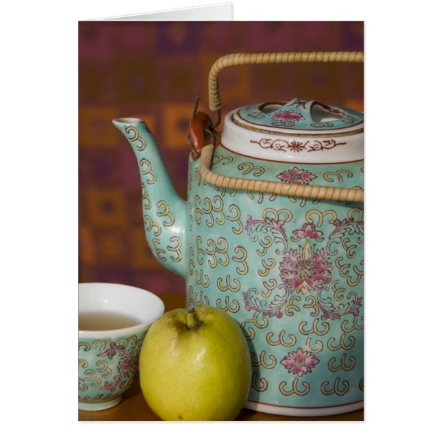 中国、香港。テ伝統的中国のーポット& 2 (正面)