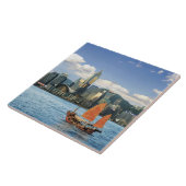 中国、香港、ビクトリア港、港、A タイル (側面)