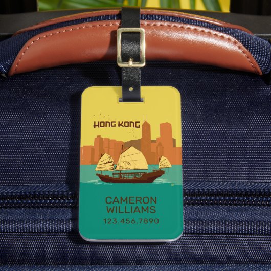 中国 |香港 ラゲッジタグ (正面インサイチュ2)