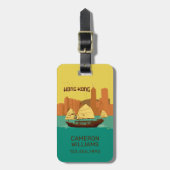 中国 |香港 ラゲッジタグ (正面縦)