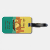 中国 |香港 ラゲッジタグ (裏面横)