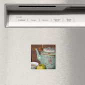 中国、香港。伝統的中国のティーポット マグネット (インサイチュ (食洗機))