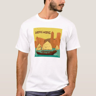 中国  香港 Tシャツ