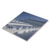 中国、黒竜江省、ヘルビン（ハルビン）。2 タイル (側面)