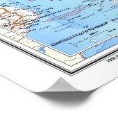 "中国: 1991/today – 詳細なクラシックウォールマップ ポスター (角)