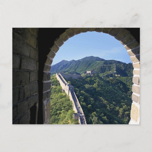 中国Huairou County, Mutianyu Section of The ポストカード (正面)