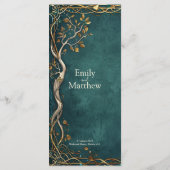 中地国王陛下結婚の メニュー (裏面)