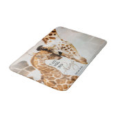 中型のキリンのバス・マット バスマット (アングル)