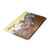 中型のバス・マットの泥のカバ バスマット (アングル)