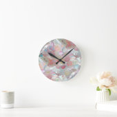 中壁クロック ラウンド壁時計 (ホーム)