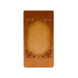 中夏のBrocade薬用ラベル ラベル