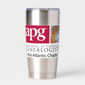 中大西洋ホット/コールドトラベラーズ絶縁タンブラー 保温保冷タンブラー (正面)