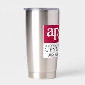 中大西洋ホット/コールドトラベラーズ絶縁タンブラー 保温保冷タンブラー (右面)