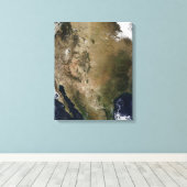 中央および西統一された州 キャンバスプリント (インサイチュ (ウッドフロア))