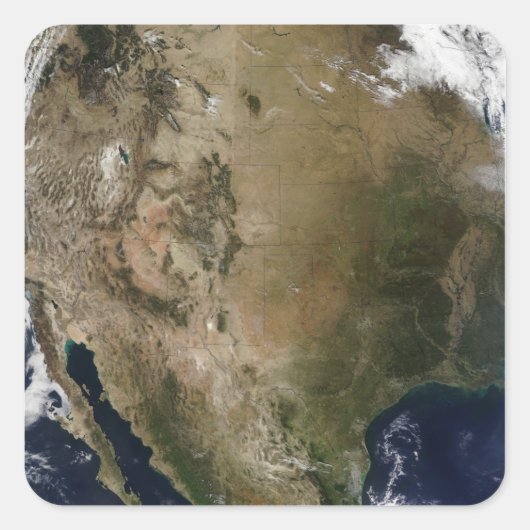 中央および西統一された州 スクエアシール (正面)