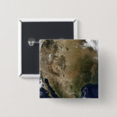 中央および西統一された州 缶バッジ (正面&裏面)