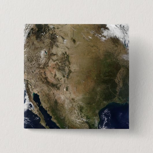 中央および西統一された州 缶バッジ (正面)