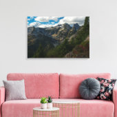 中央と下部のソーントン湖の上を表示 キャンバスプリント (インサイチュ (リビング))