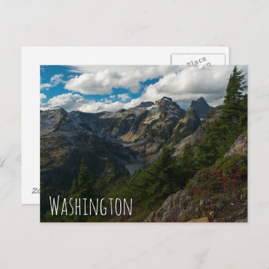 中央と下部のソーントン湖の上を表示 ポストカード (正面/裏面)