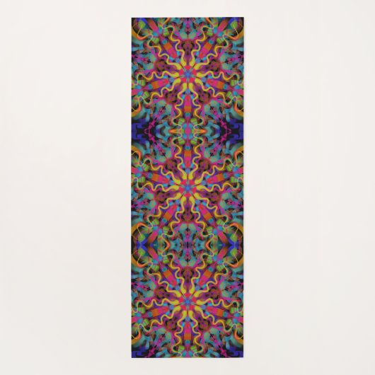 中央に戻る ヨガマット (裏面)