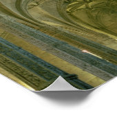 中央の壁のビュー ポスター (角)