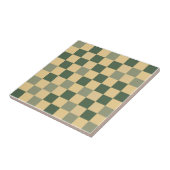 中央の幾何学模様のデコまたは緑の黄色(小) タイル (側面)