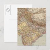 中央アジア（インド） ポストカード (正面/裏面)