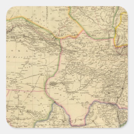 中央アジア スクエアシール (正面)